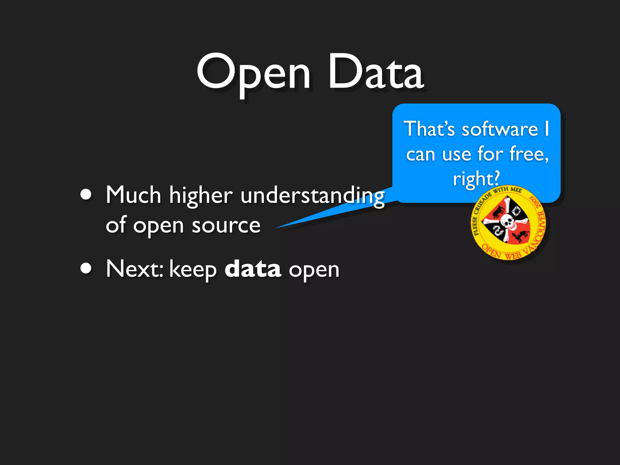 Open Data Semantic Web Community Barn Raising