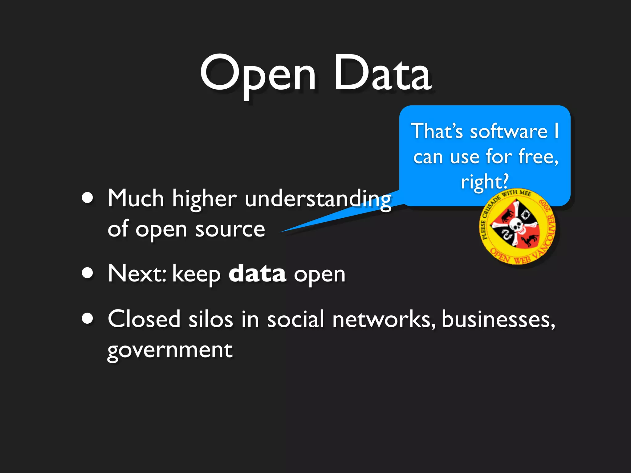 Open Data Semantic Web Community Barn Raising