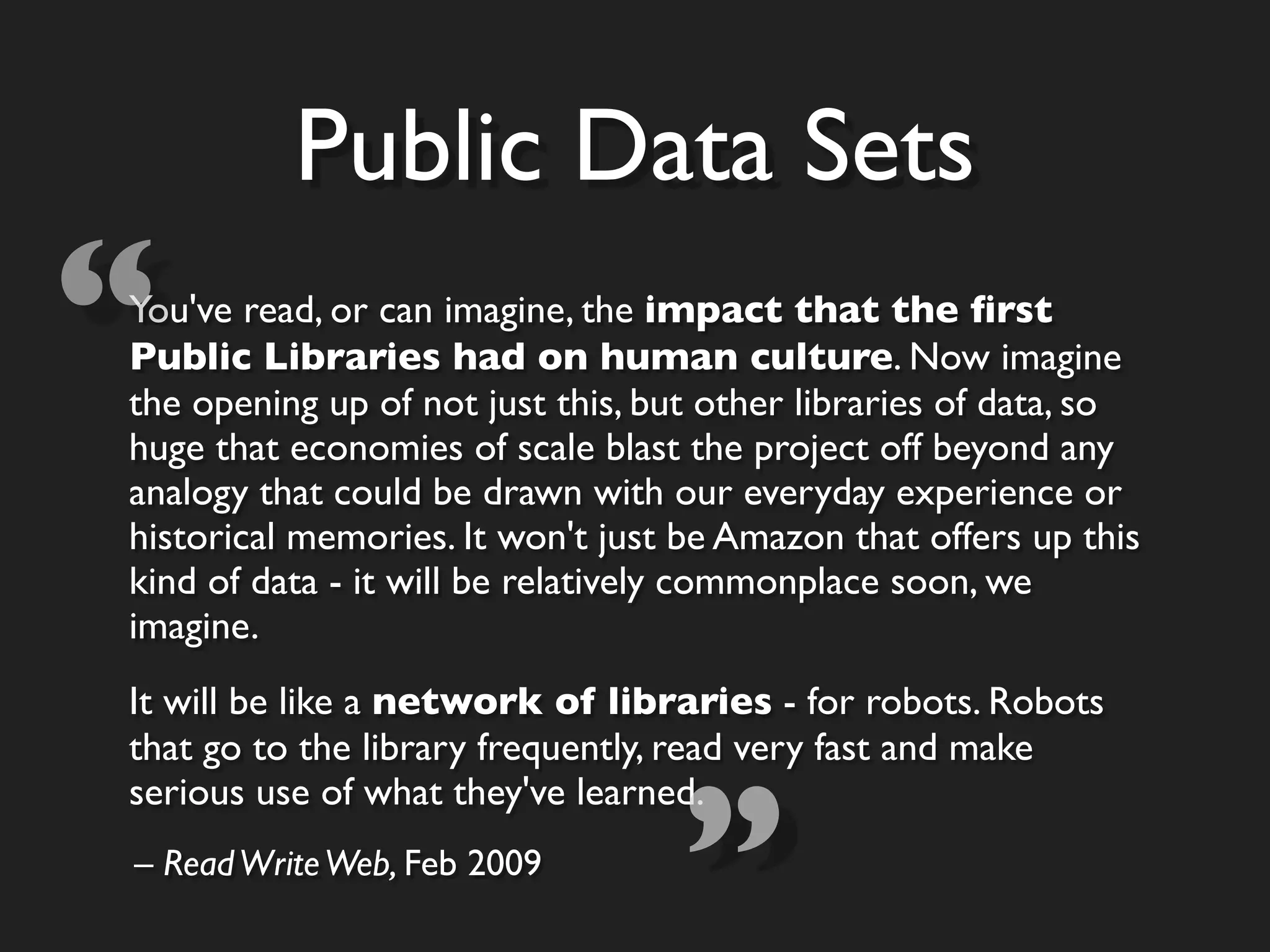 Open Data Semantic Web Community Barn Raising