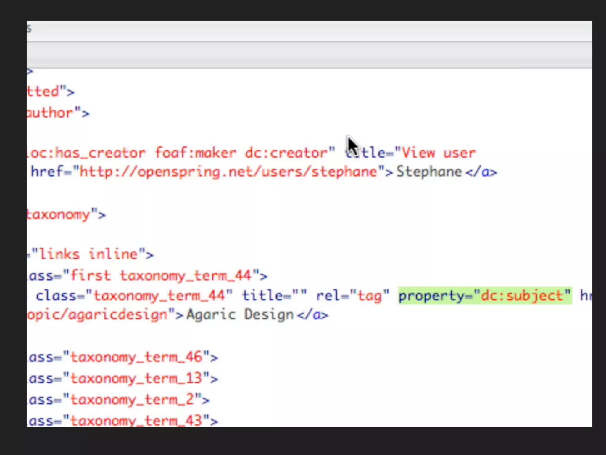 Open Data Semantic Web Community Barn Raising