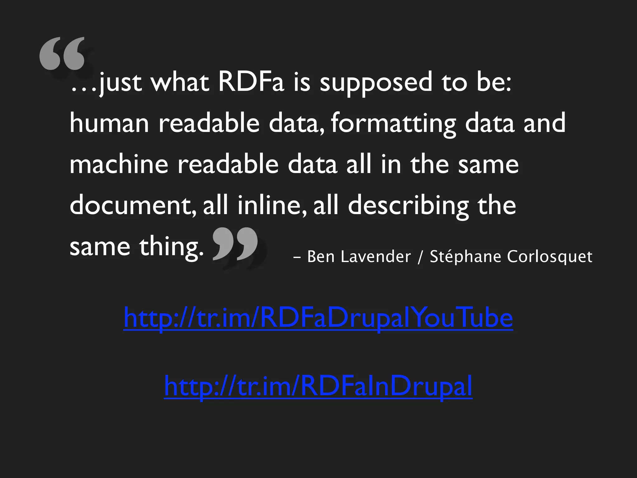 Open Data Semantic Web Community Barn Raising