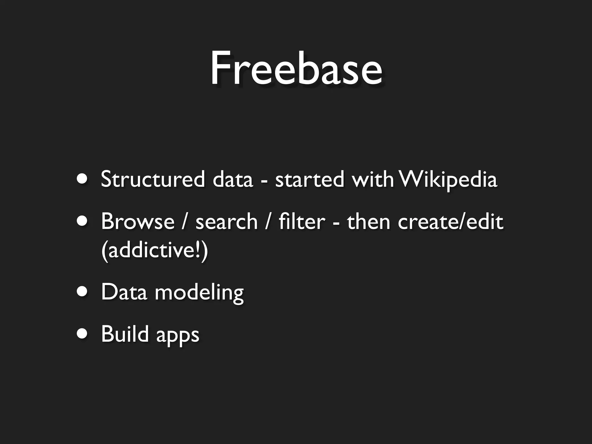Open Data Semantic Web Community Barn Raising
