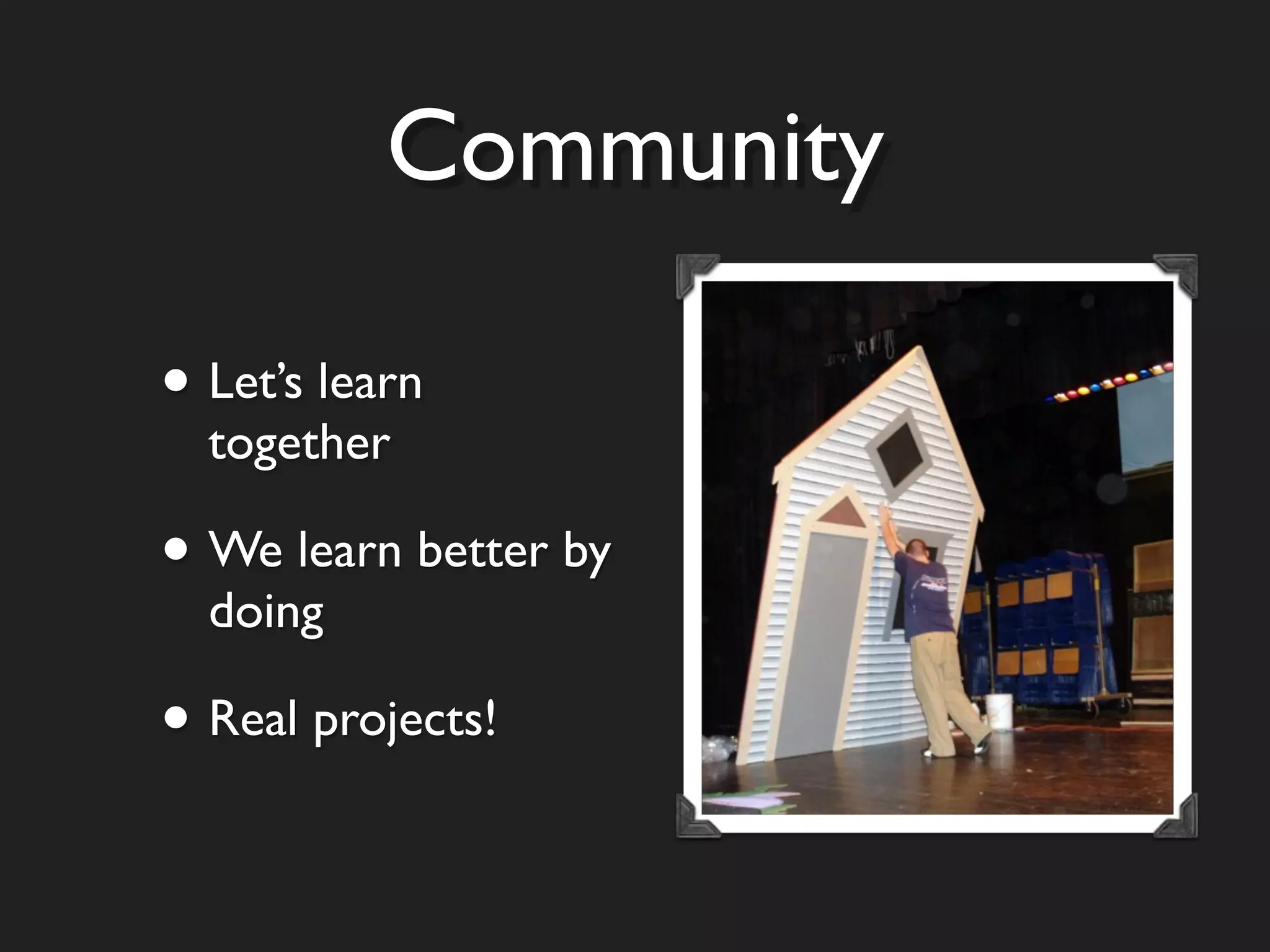 Open Data Semantic Web Community Barn Raising