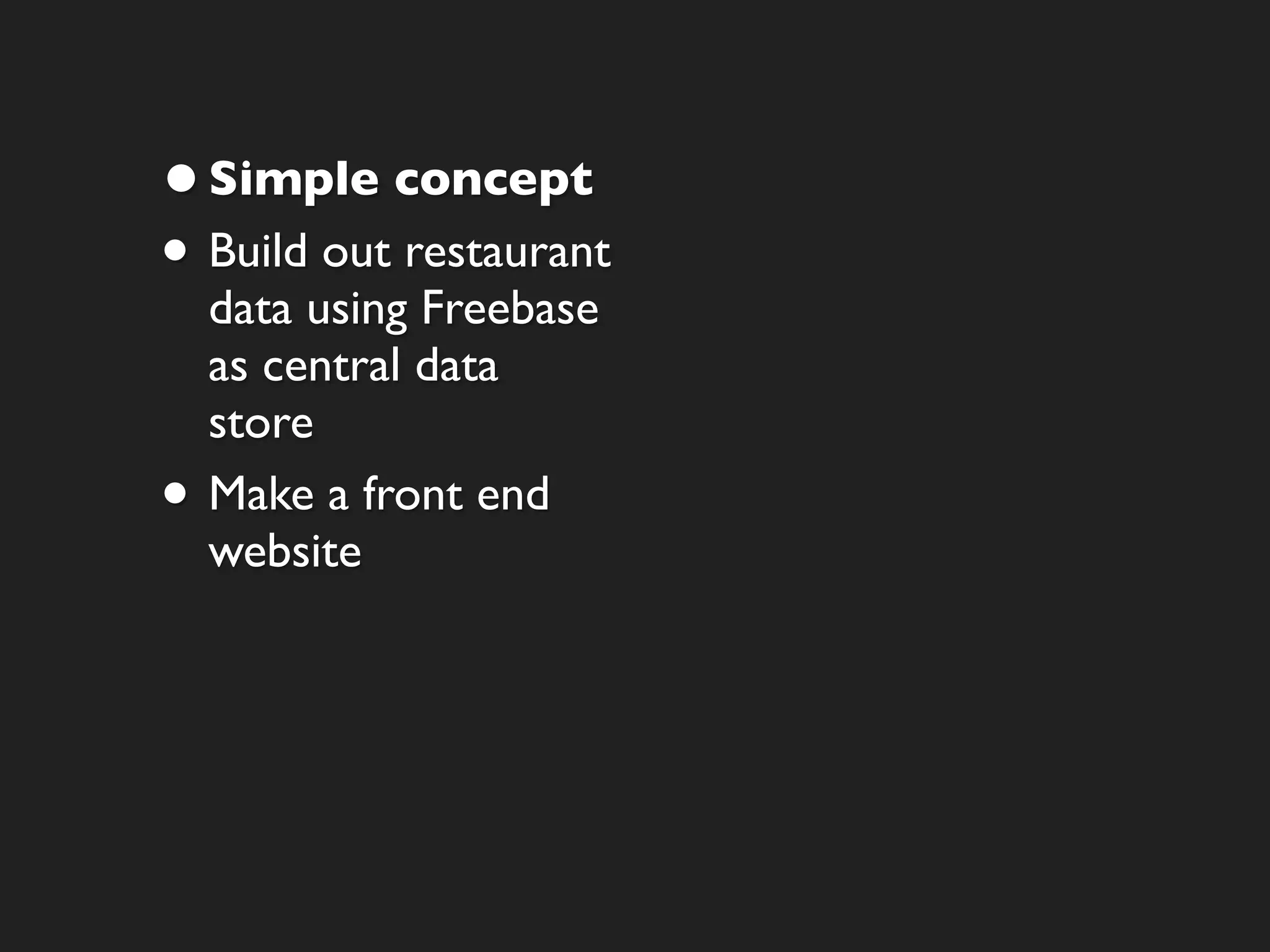 Open Data Semantic Web Community Barn Raising