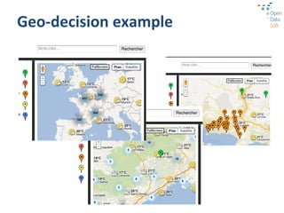 Geo-­‐decision	
  example	
  
 