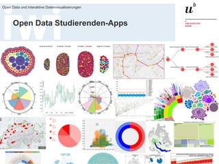 23. März 2017
Open Data und interaktive Datenvisualisierungen
36
Open Data Studierenden-Apps
 