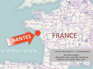 A 2h de train de Paris (++ environnement)
          Vols directs depuis : 
 Montpellier, Paris, Marseille, Strasbourg
  Toulouse, Nice, Bastia, Dijon, Lyon ...
 