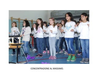 CONCENTRAZIONE AL MASSIMO.
 