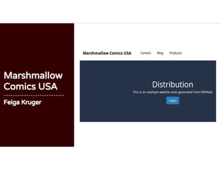 Marshmallow
Comics USA
---------------------------
Feiga Kruger
 