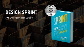 DESIGN SPRINT
JAKE KNAPP (ex-Google Ventures)
 