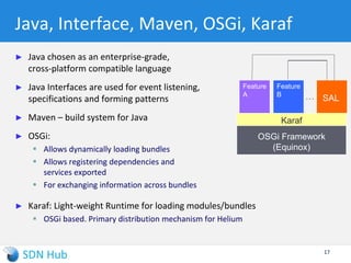 Example of Learning Switch App
(Uses Data + Notifications + RPC)
17
 