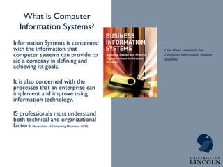 University of Lincoln, School of Computer Science | PPT