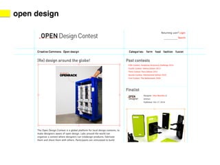 open design 
 