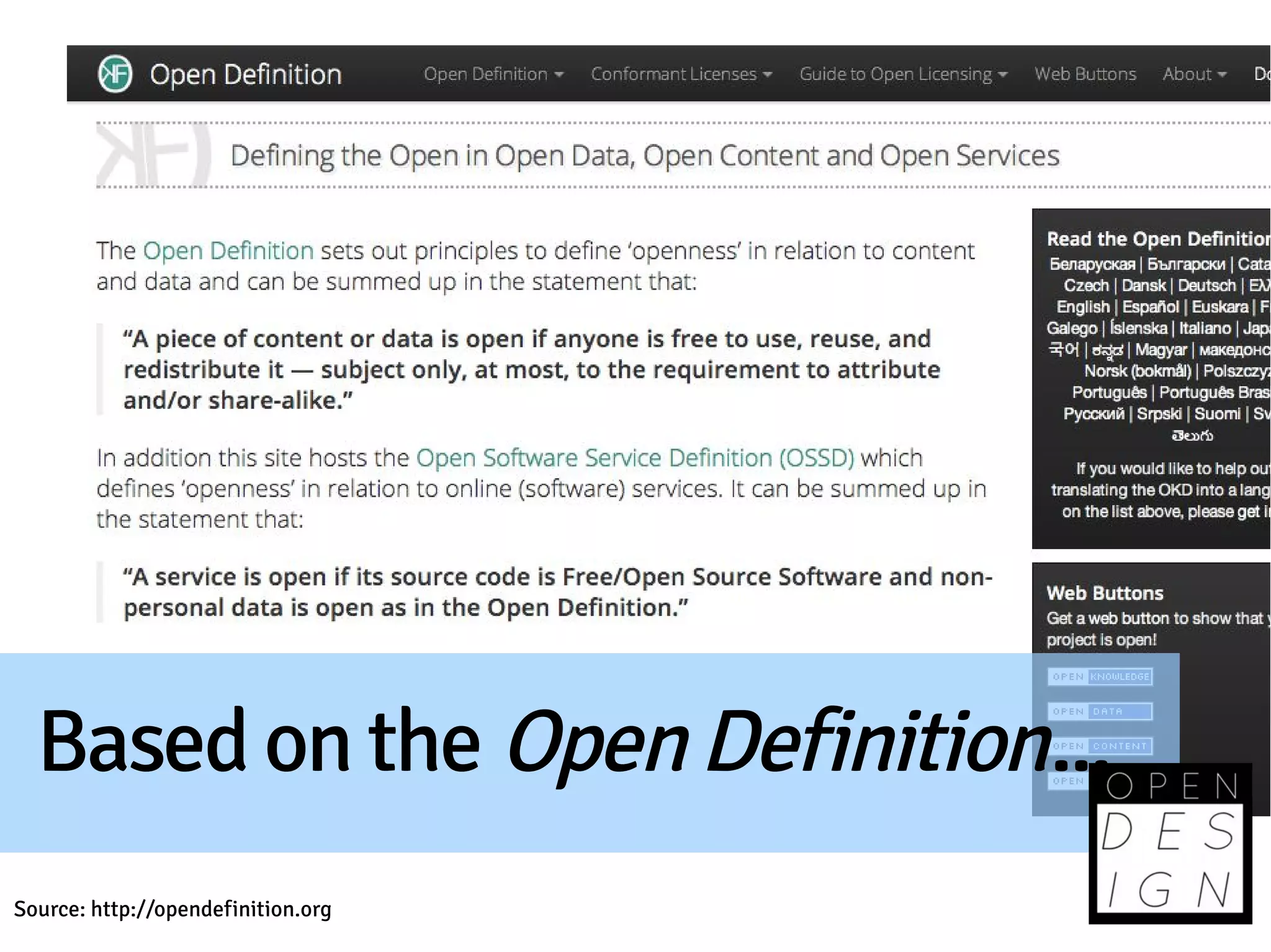Based on the Open Definition...
Source: http://opendefinition.org
 