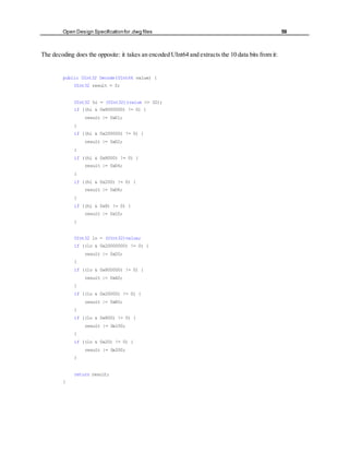 Open design specification for DWG Files | DOCX
