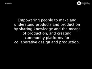 Waag Society - Open design Lab | KEY