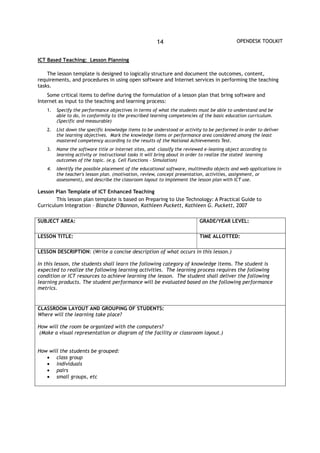 E=Classroom for Interactive and Connected Learning | PDF