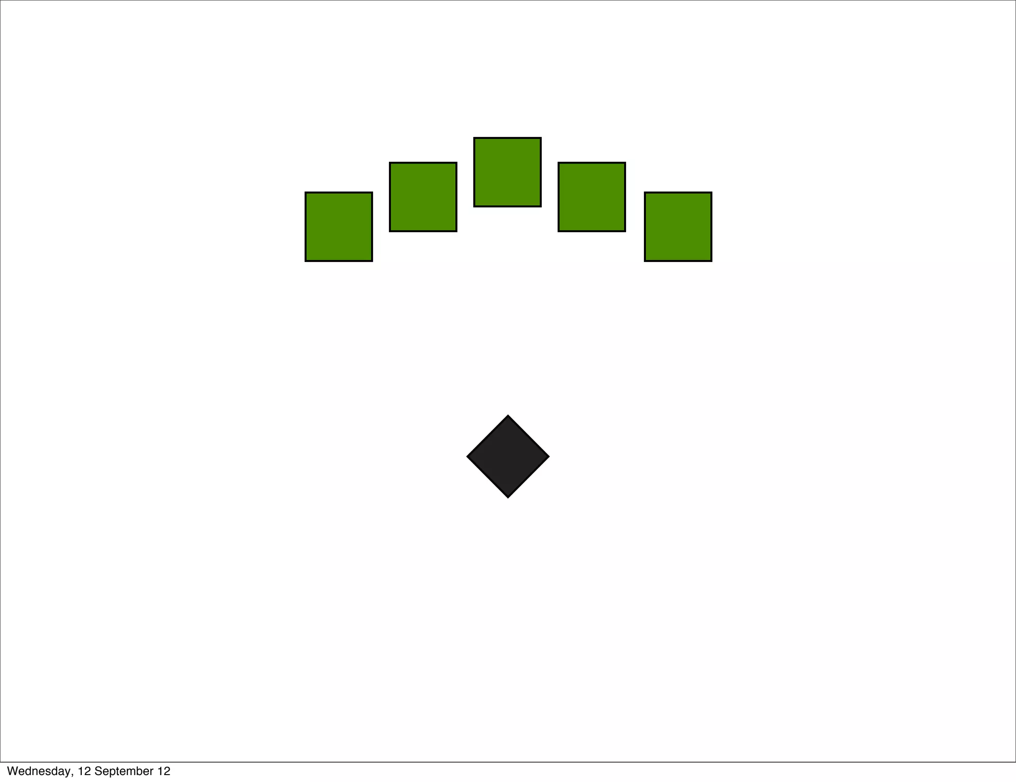 Wednesday, 12 September 12
 