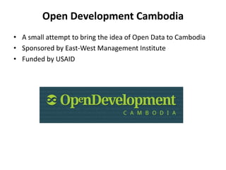 Open Development Cambodia | PPTX