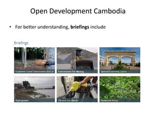 Open Development Cambodia | PPTX