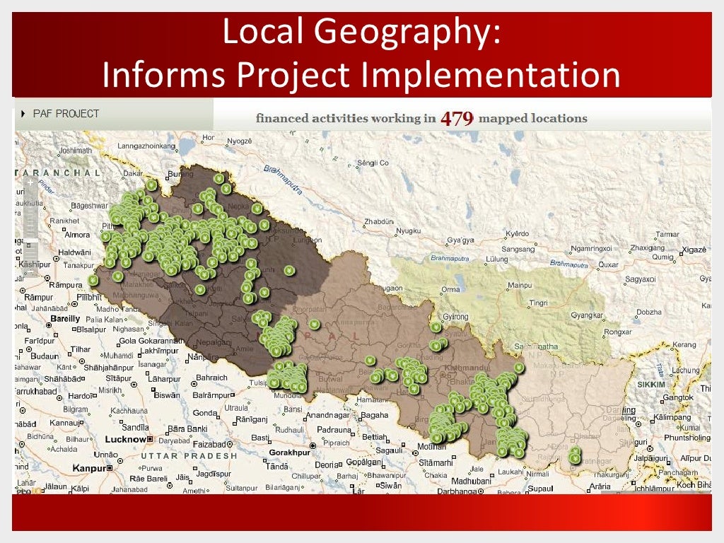 Local Geography Informs Project Implementation