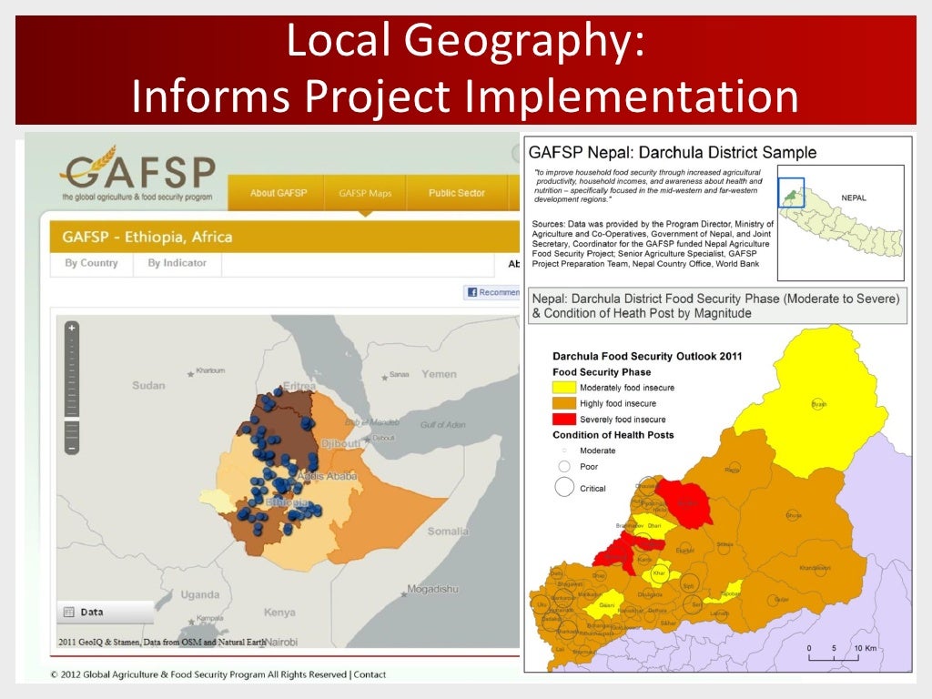 Local Geography Informs Project Implementation