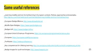 Open digital badges and Europass | PDF