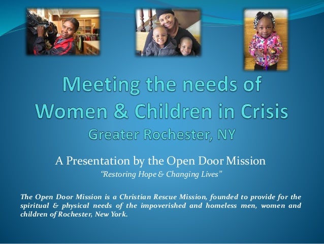 Open Door Mission Post Ave Presentation