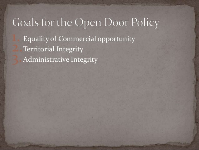 open door policy with china essay Research america's open door policy with china beginning in 1899 explain how relations with the united states and china have changed and the effects of - 17482. open door policy with china essay Research america's open door policy with china beginning in 1899 explain how relations with the united states and china have changed and the effects of - 17482.