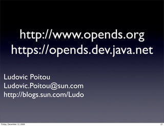 OpenDS Aquarium Paris