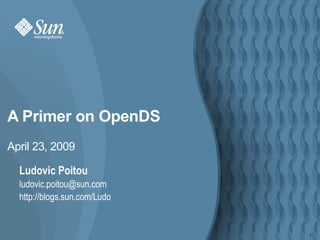 OpenDS Primer Aquarium