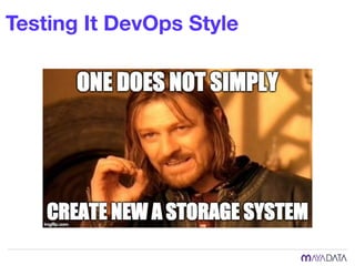 Testing It DevOps Style
 