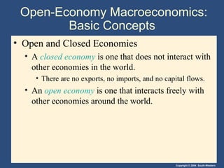 Open-Economy Macroeconomics: Basic Concepts | PPT