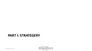 PART	I:	STRATEGERY
18	November	2015 3
 
