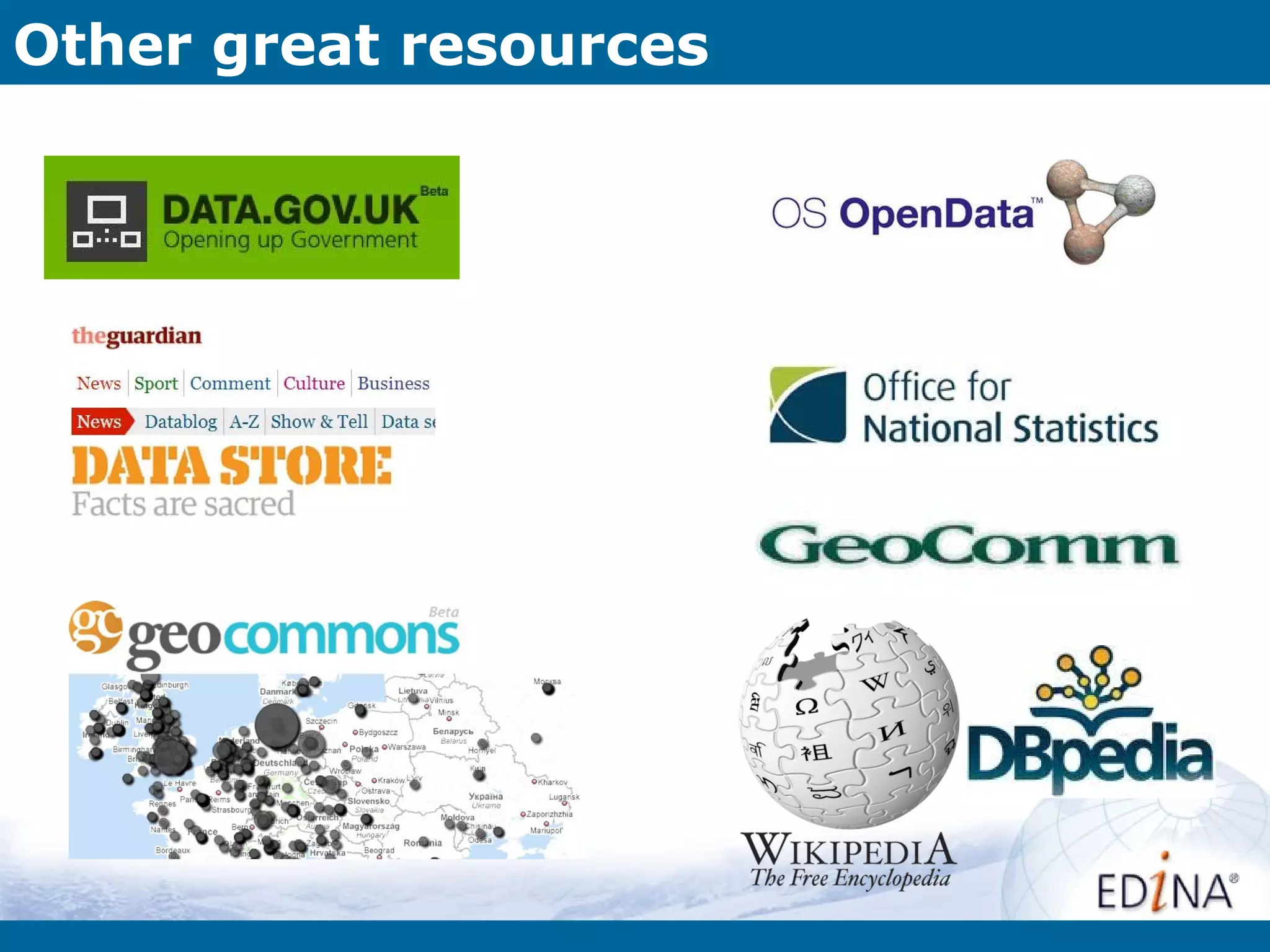 Other great resources
 