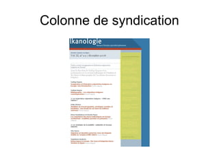 Colonne de syndication 