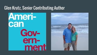 Glen Krutz, Senior Contributing Author
 