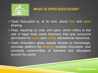 Open education | PPTX