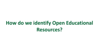 Open education | PPTX