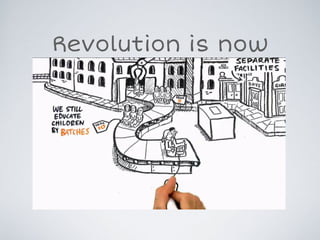 Revolution is now
 