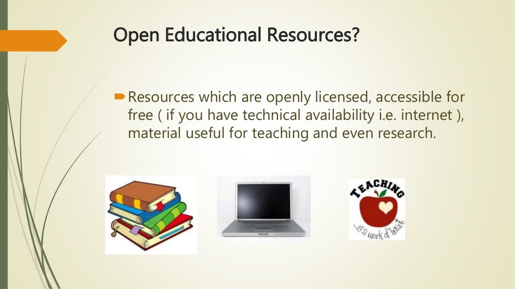 presentation for open educational resources