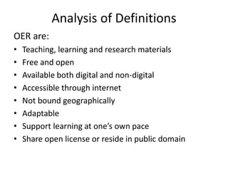 Open Educational Resources | PDF