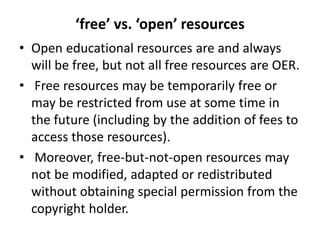 Open Educational Resources | PDF