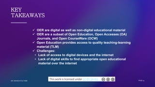 Open Educational Resources Creative Commons Licenses Pdf Open Educational Resources Creative Commons Licenses Pdf