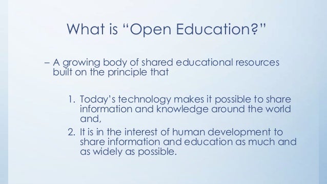 education powerpoints