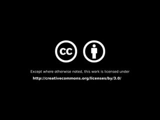 Social Media Campaign

• CC Facts and Trivia
• Essays about CC from
  community leaders
• Music contest
 