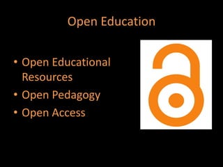 Open education resources | PPT