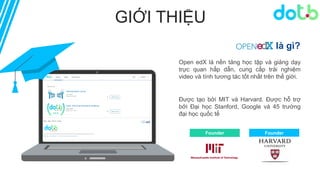 Giới thiệu LMS - OpenEDX - Intro OpenEDX LMS | PPT