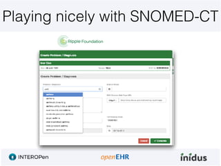 Playing nicely with SNOMED-CT
 