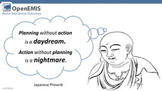 v20130222
Japanese Proverb
Planning without action
is a daydream.
Action without planning
is a nightmare.
 